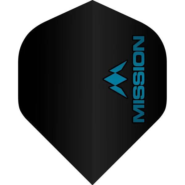 Mission - Logo - Kék - No2 - 100 Mikron - Darts Toll - Direct Darts - 1
