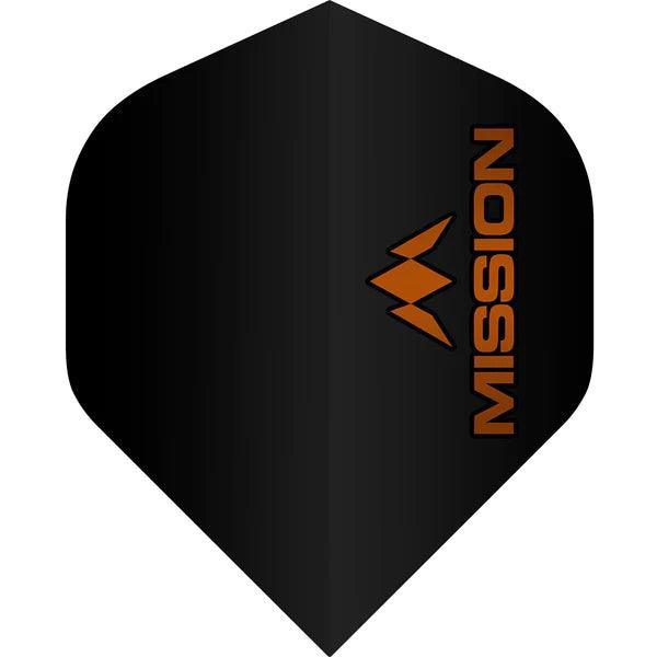 Mission - Logo - Narancssárga - No2 - 100 Mikron - Darts Toll - Direct Darts - 1