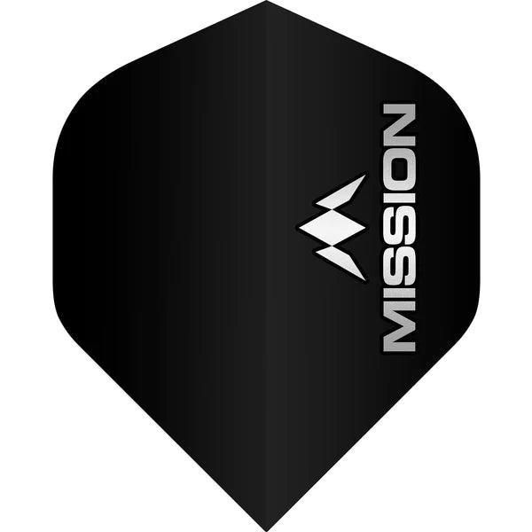Mission - Logo - Szürke - No2 - 100 Mikron - Darts Toll - Direct Darts - 1