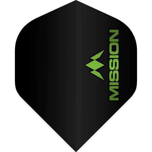 Mission - Logo - Zöld - No2 - 100 Mikron - Darts Toll - Direct Darts - 1