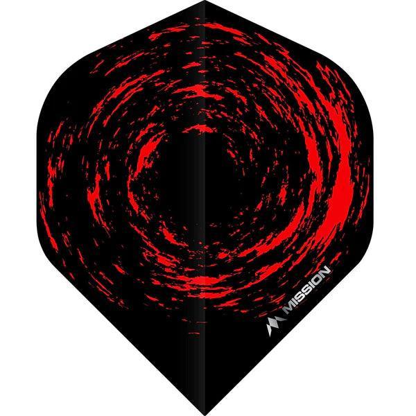 Mission - Nova No2 Piros - 100 Mikron - Darts Toll - Direct Darts - 1