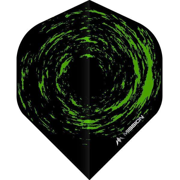 Mission - Nova No2 Zöld - 100 Mikron - Darts Toll - Direct Darts - 1