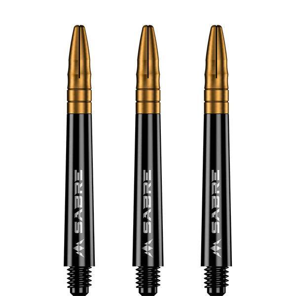 Mission - Sabre - Polikarbonát - Fekete - Arany Top - Darts Szár - Direct Darts - 4