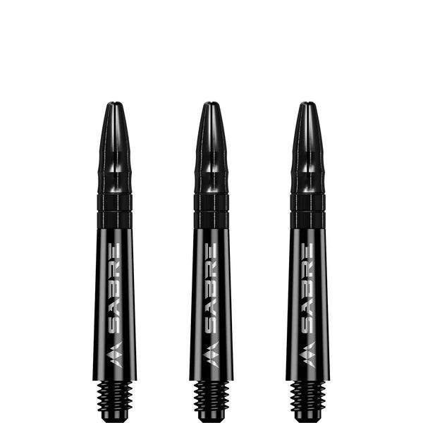 Mission - Sabre - Polikarbonát - Fekete - Fekete Top - Darts Szár - Direct Darts - 2