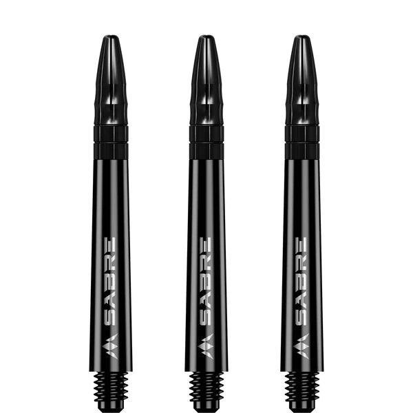 Mission - Sabre - Polikarbonát - Fekete - Fekete Top - Darts Szár - Direct Darts - 4