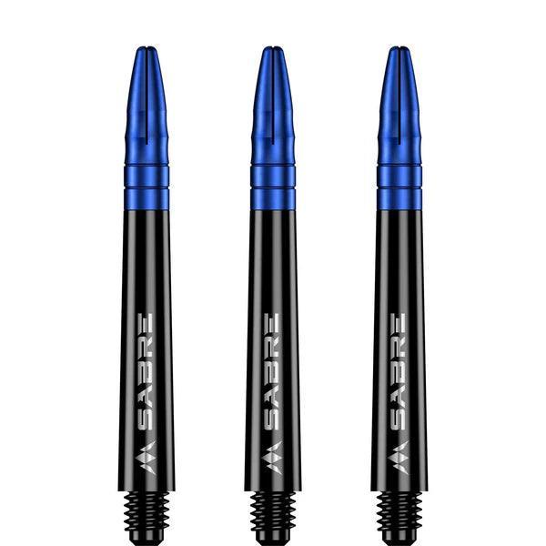 Mission - Sabre - Polikarbonát - Fekete - Kék Top - Darts Szár - Direct Darts - 4