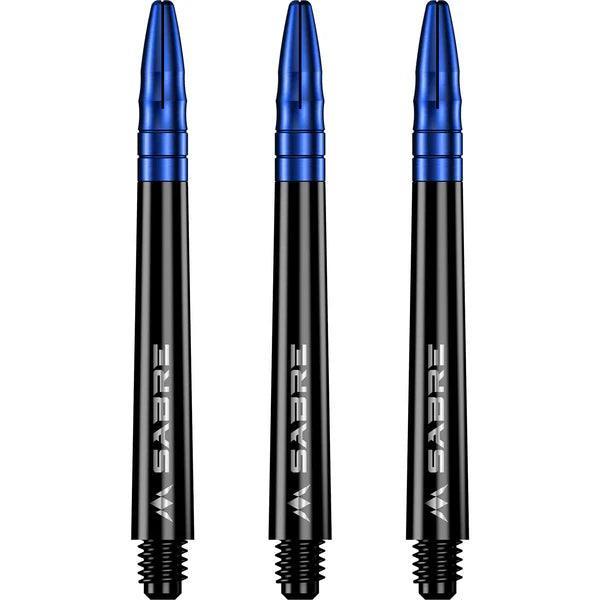 Mission - Sabre - Polikarbonát - Fekete - Kék Top - Darts Szár - Direct Darts - 5