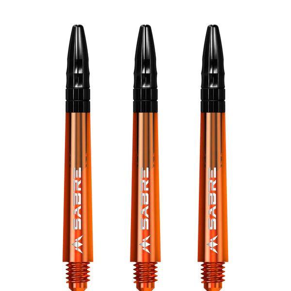 Mission - Sabre - Polikarbonát - Narancssárga - Fekete Top - Darts Szár - Direct Darts - 4