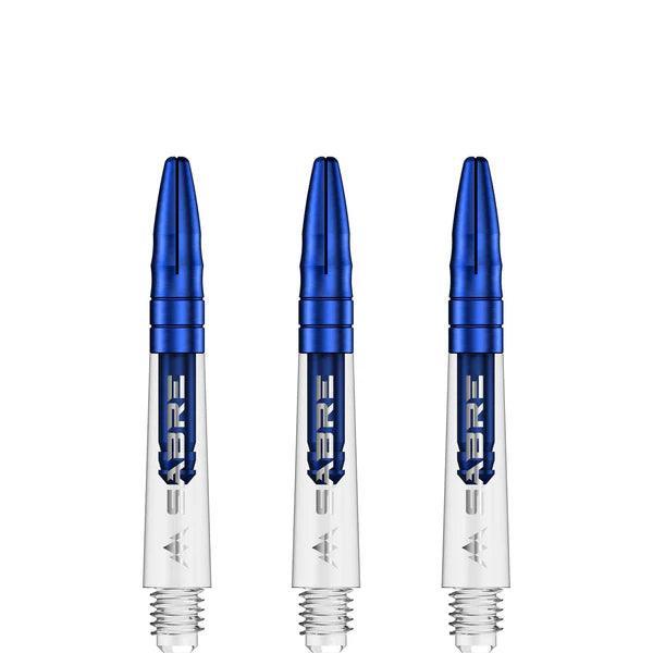 Mission - Sabre - Polikarbonát - Víztiszta - Kék Top - Darts Szár - Direct Darts - 2