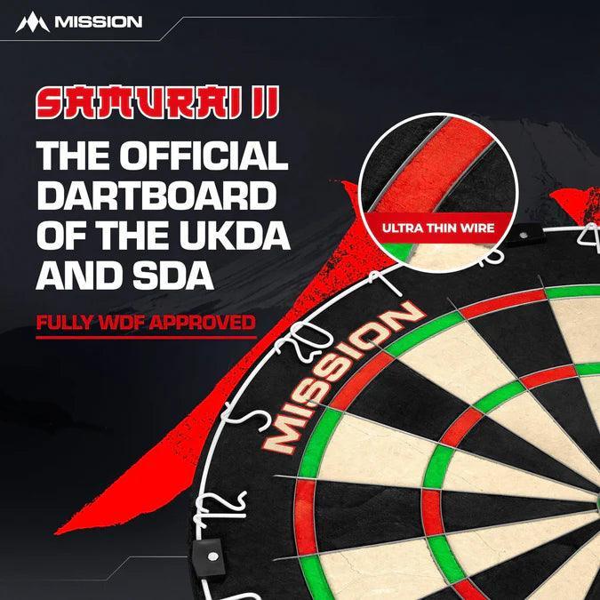 Mission - Samurai Ii - Ultra Vékony Drótozás - Darts Tábla - Direct Darts - 2