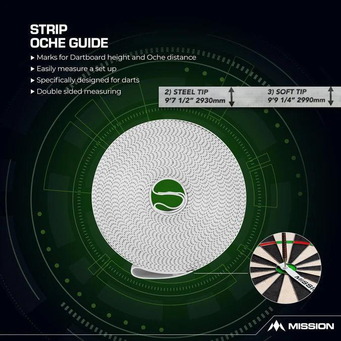Mission - Tábla És Dobóvonal Beállítő Szalag - Direct Darts - 2