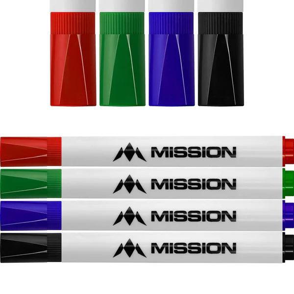 Mission - Több Színű - 4 Db - Felíró Toll - Direct Darts - 1