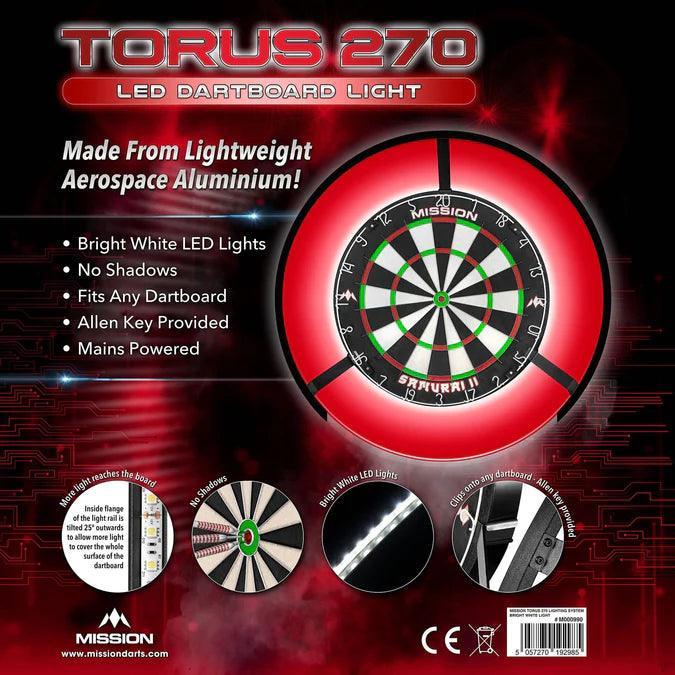 Mission - Torus 270 - Darts Világítás - Direct Darts - 6