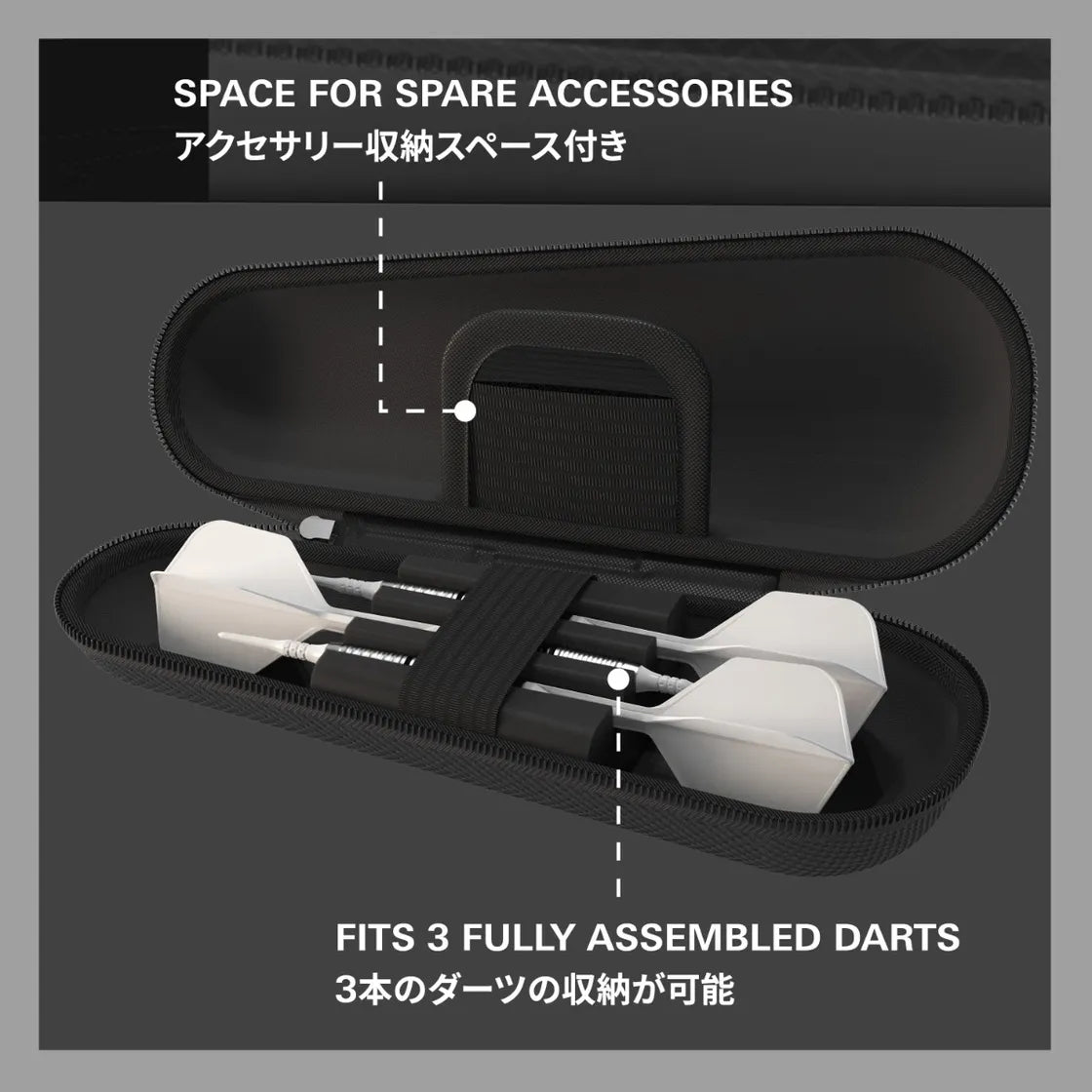 Target Japan - Takoma - Shell - Fekete - Darts Tok - Direct Darts - 3