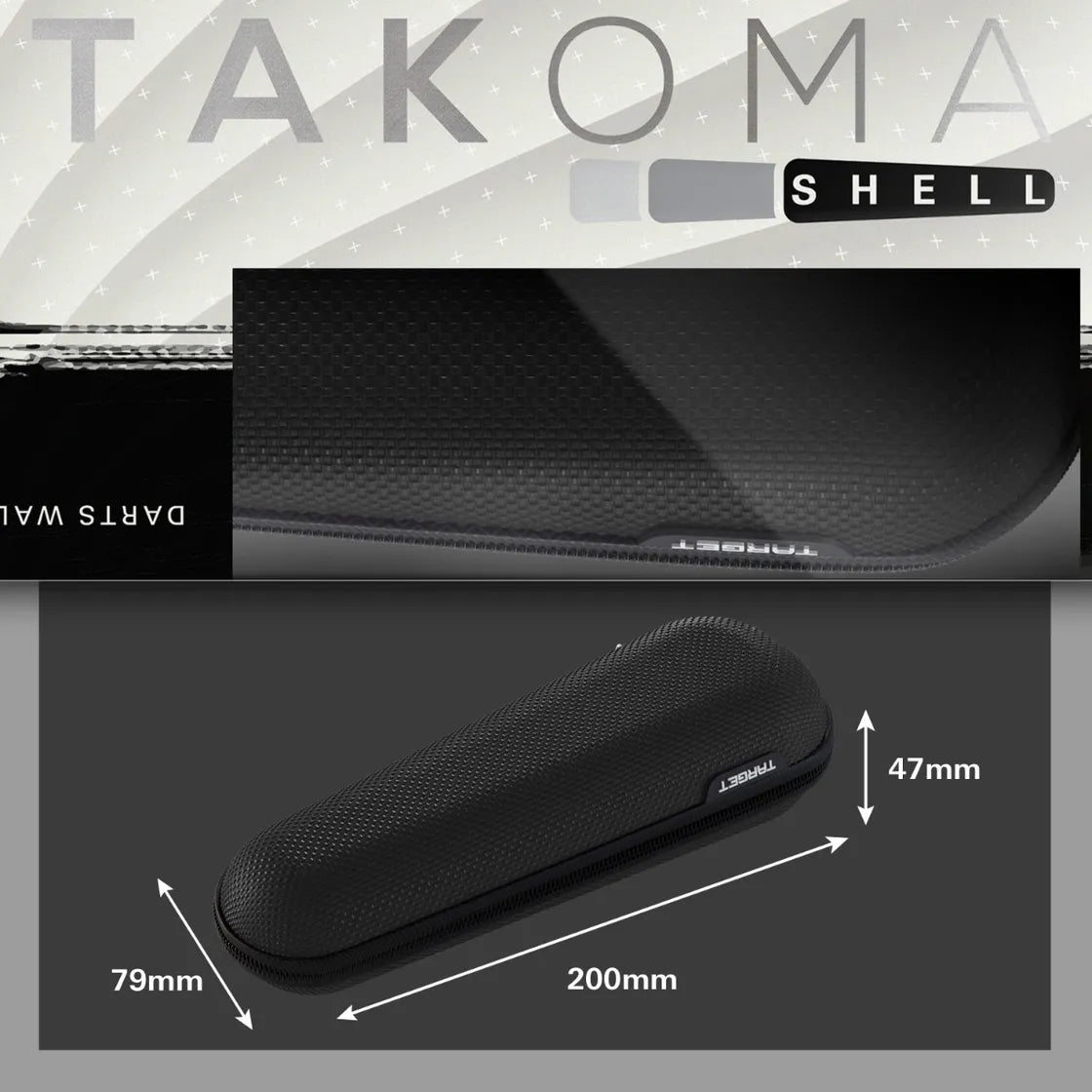 Target Japan - Takoma - Shell - Fekete - Darts Tok - Direct Darts - 5