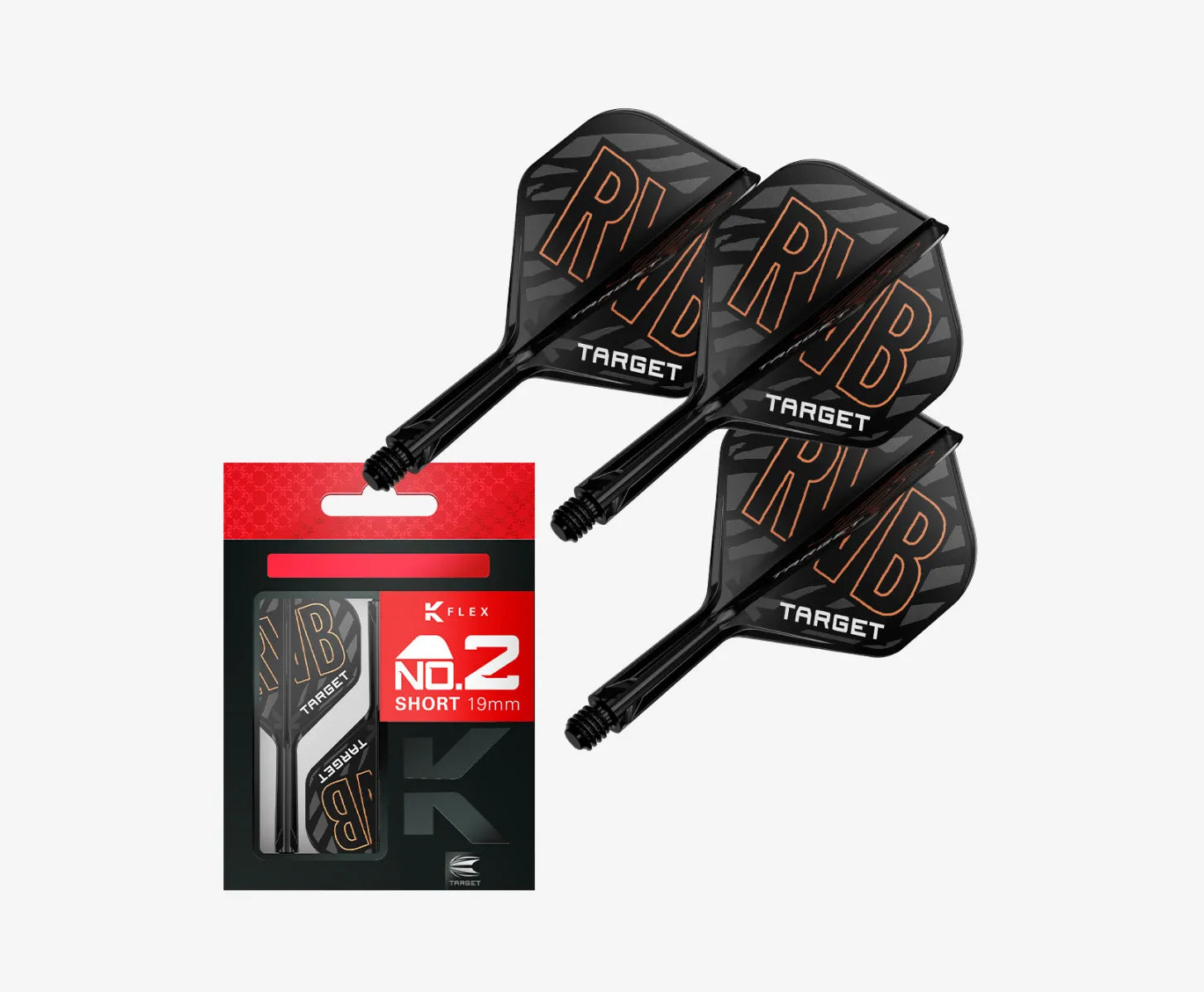 Target K Flex Raymond Van Barneveld No2 Darts Toll Szar - Direct Darts - 1