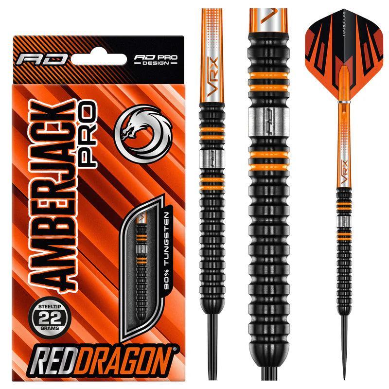 Red Dragon - Amberjack Pro V1 - 90% - Steel Darts Szett - Direct Darts - 2