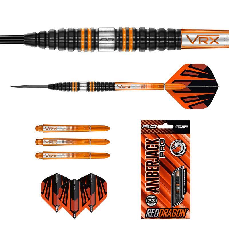 Red Dragon - Amberjack Pro V2 - 90% - Steel Darts Szett - Direct Darts - 5
