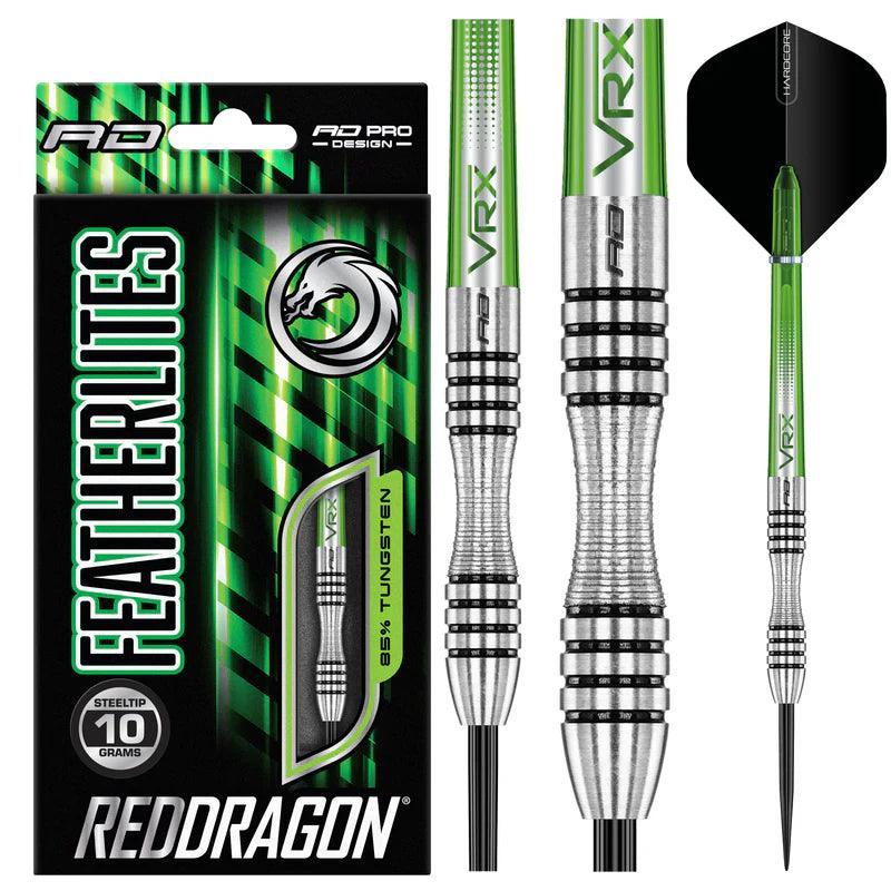 Red Dragon - Featherlite V1 - 85% - Steel Darts Szett - Direct Darts - 2