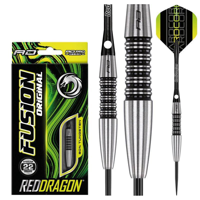 Red Dragon - Fusion V1 - 90% - Steel Darts Szett - Direct Darts - 2