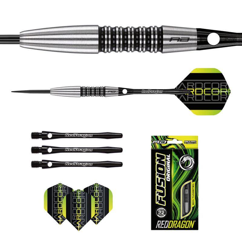 Red Dragon - Fusion V1 - 90% - Steel Darts Szett - Direct Darts - 5