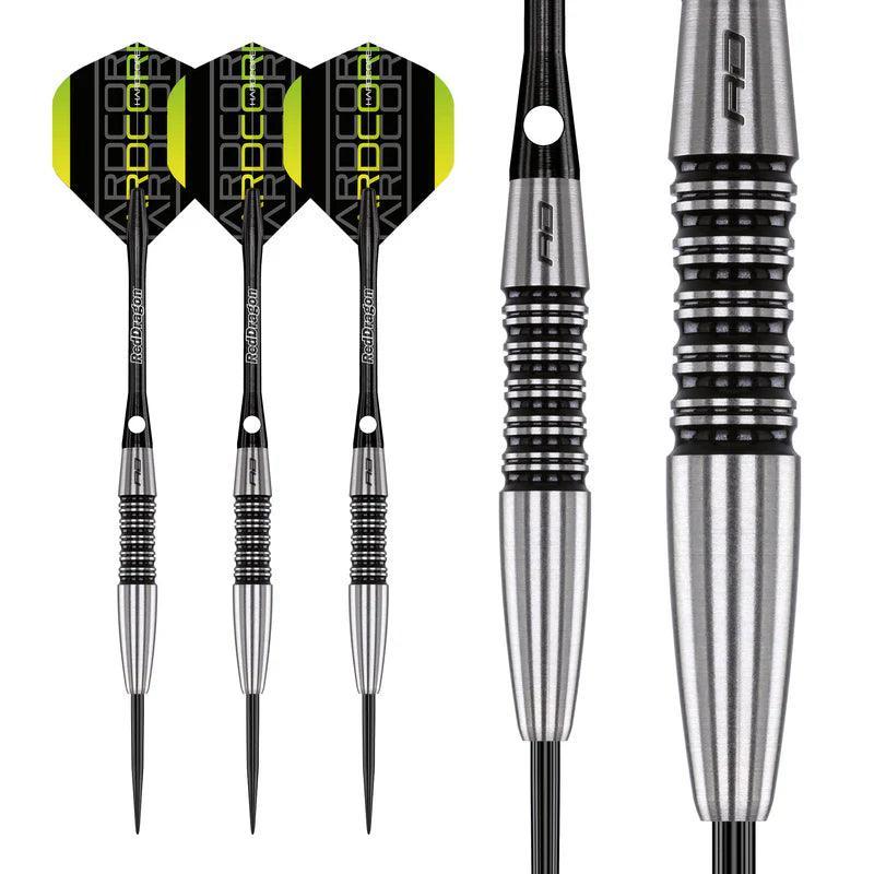 Red Dragon - Fusion V1 - 90% - Steel Darts Szett - Direct Darts - 6