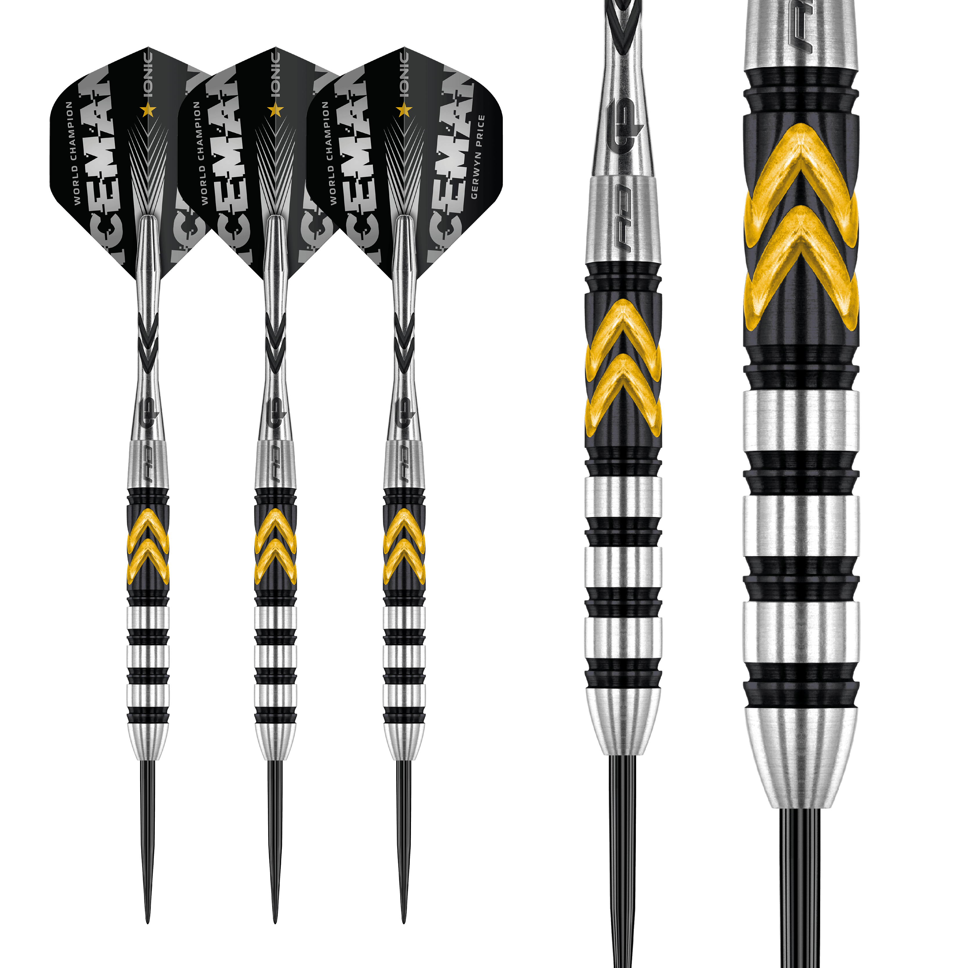 Red Dragon - Gerwyn Price Thunder Se 90% - Steel Darts Szett - Direct Darts - 6