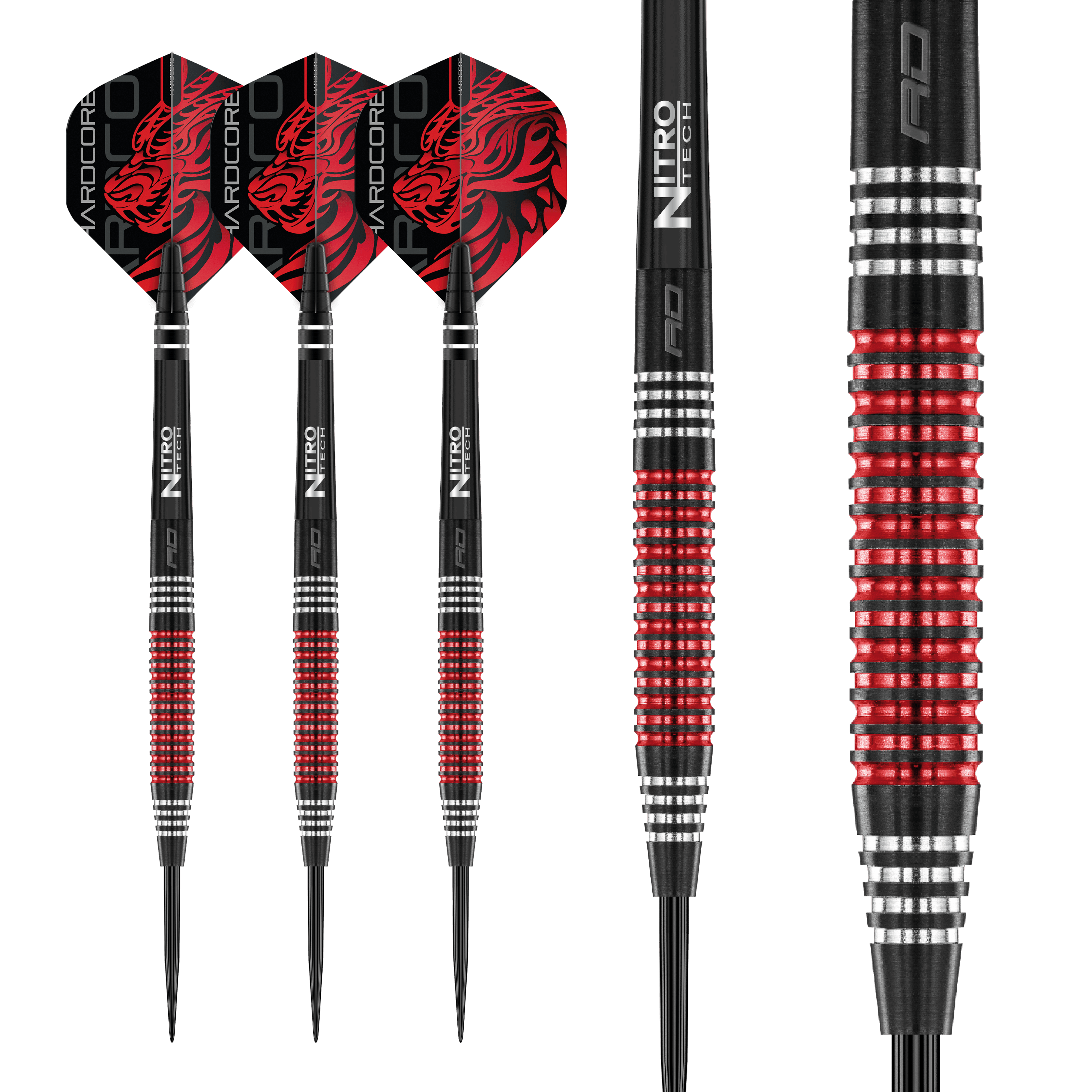 Red Dragon - Jonny Clayton S.E. 90% - Steel Darts Szett - Direct Darts - 6