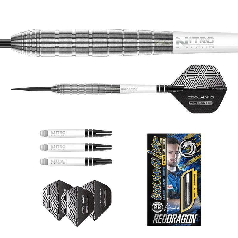 Red Dragon - Luke Humphries Tx1 - 90% - Steel Darts Szett - Direct Darts - 5