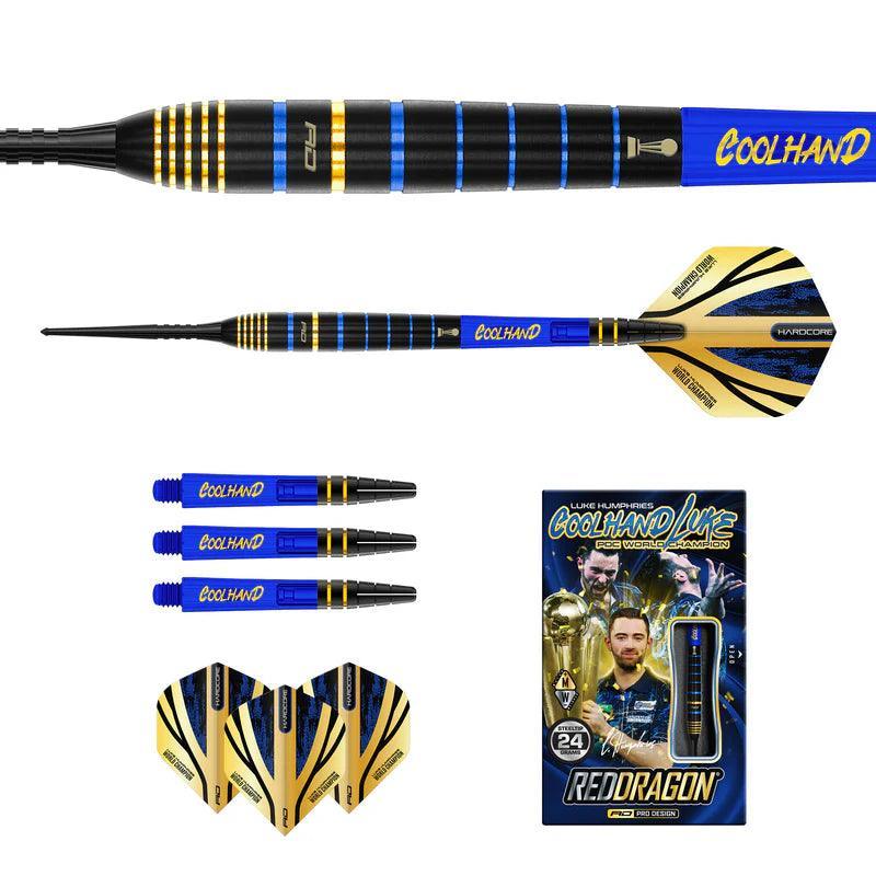 Red Dragon - Luke Humphries Tx4 Avenger - 90% - Steel Darts Szett - Direct Darts - 4
