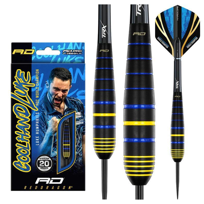 Red Dragon - Luke Humphries Wc Brass Darts - Steel Darts Szett - Direct Darts - 2
