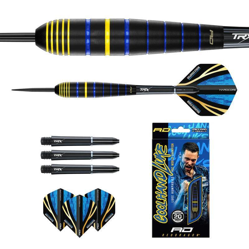 Red Dragon - Luke Humphries Wc Brass Darts - Steel Darts Szett - Direct Darts - 5