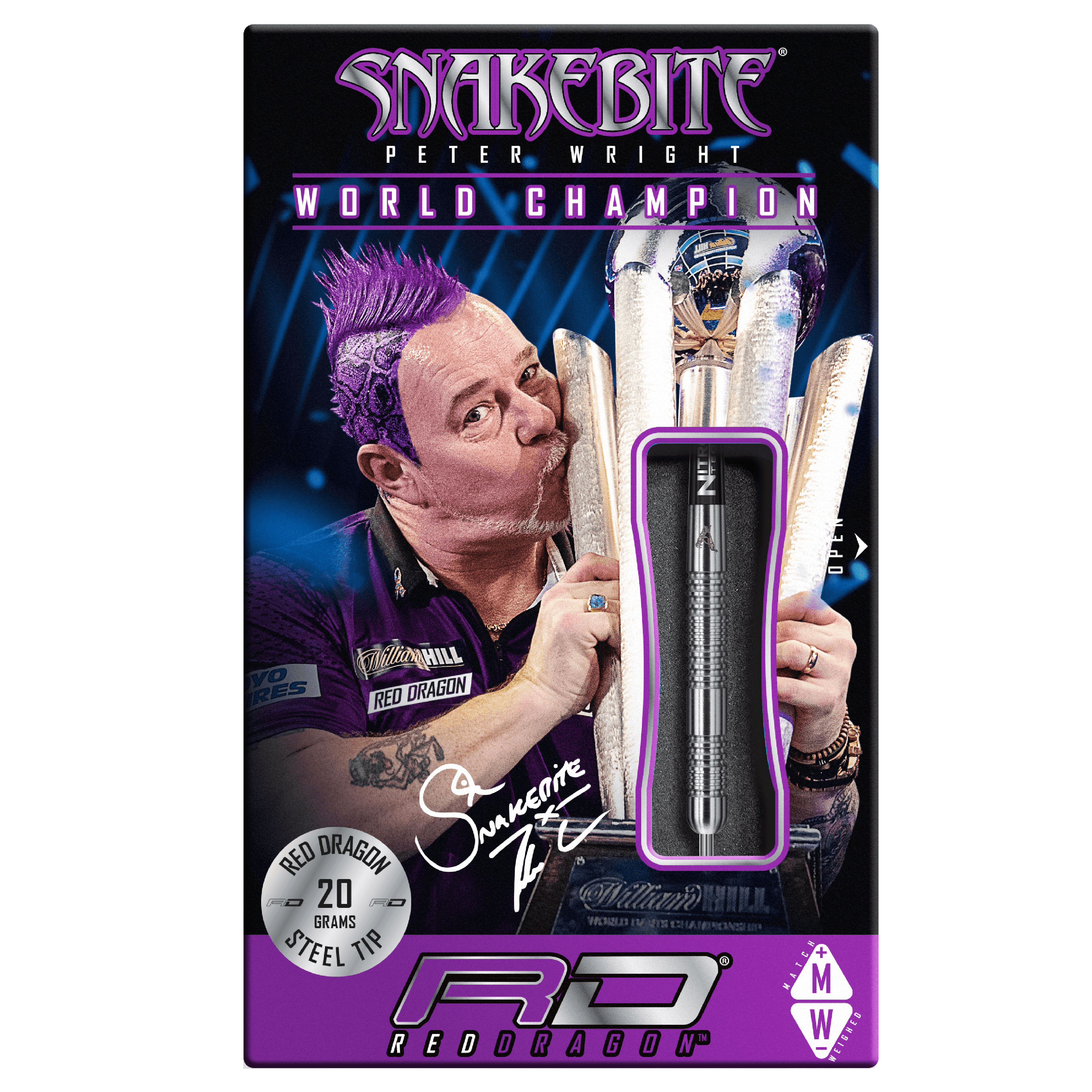 Red Dragon - Peter Wright Euro 11 90% - Steel Darts Szett - Direct Darts - 4