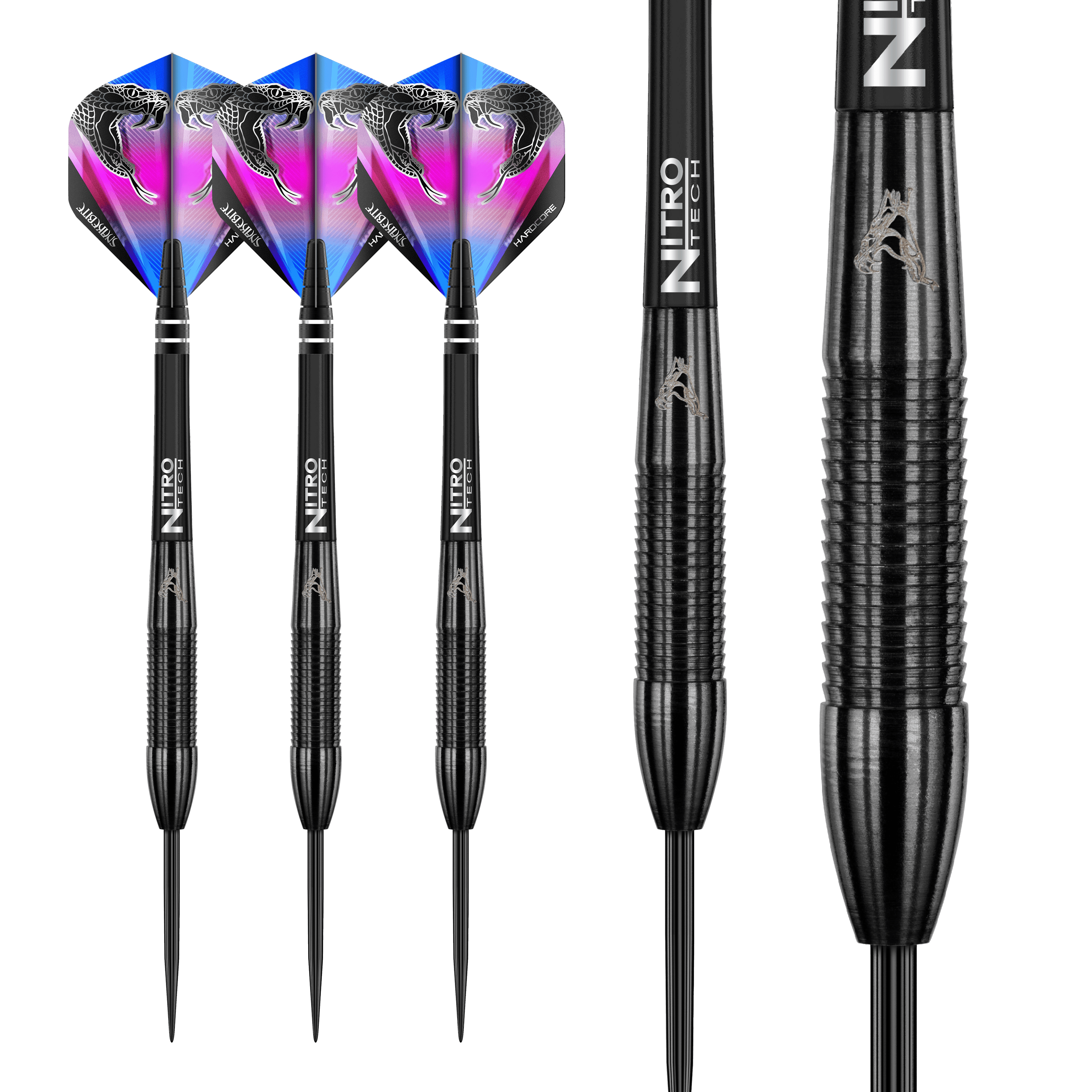 Red Dragon - Peter Wright Snakebite 3 Black 90% - Steel Darts Szett - Direct Darts - 7