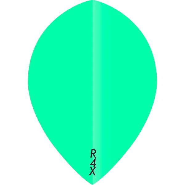 Ruthless - R4X - Solid - Zöld - Pear - 100 Mikron - Darts Toll - Direct Darts - 1