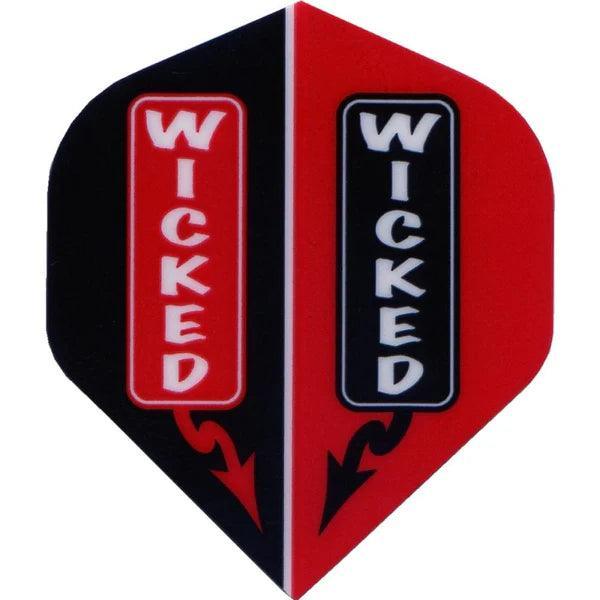 Ruthless - Wicked - Piros - No2 - 100 Mikron - Darts Toll - Direct Darts - 1