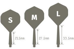 Condor - Axe Bullfighter - Víztiszta - No6 - Egybe Darts Szár/Toll - Direct Darts - 1
