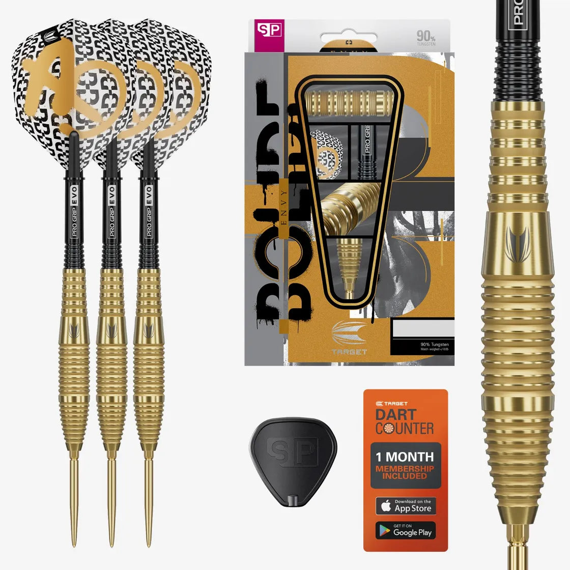 Target - Bolide Envy 05 - 90% - Steel Darts Szett - Direct Darts - 1