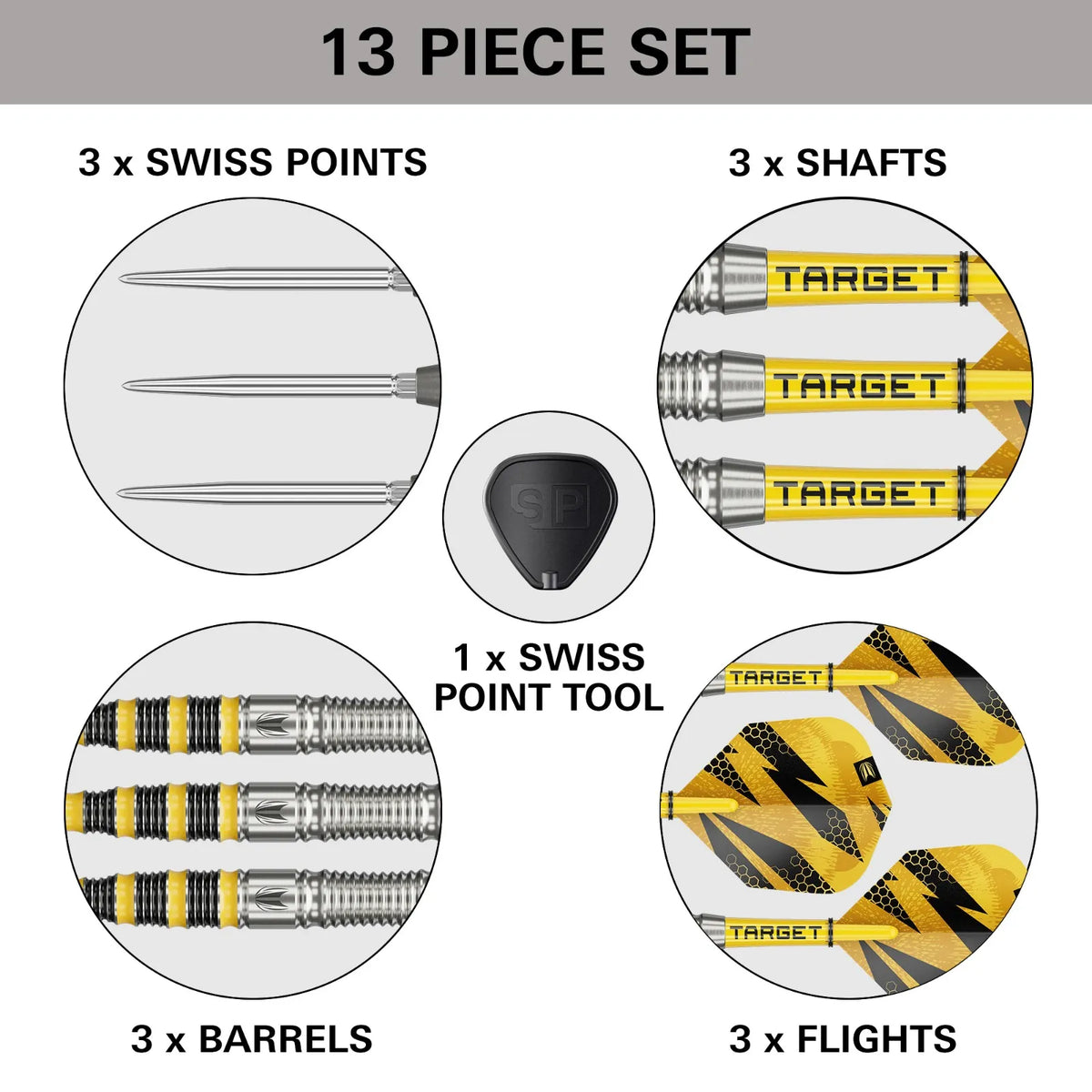 Target - Buzz Sp03 - 90% - Steel Darts Szett - Direct Darts - 4