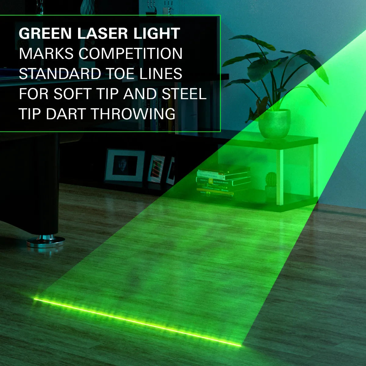 Target Laser Dobovonal - Direct Darts - 2