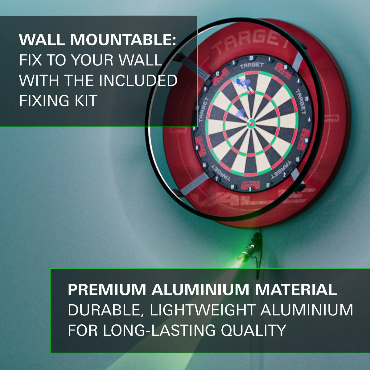 Target Laser Dobovonal - Direct Darts - 5