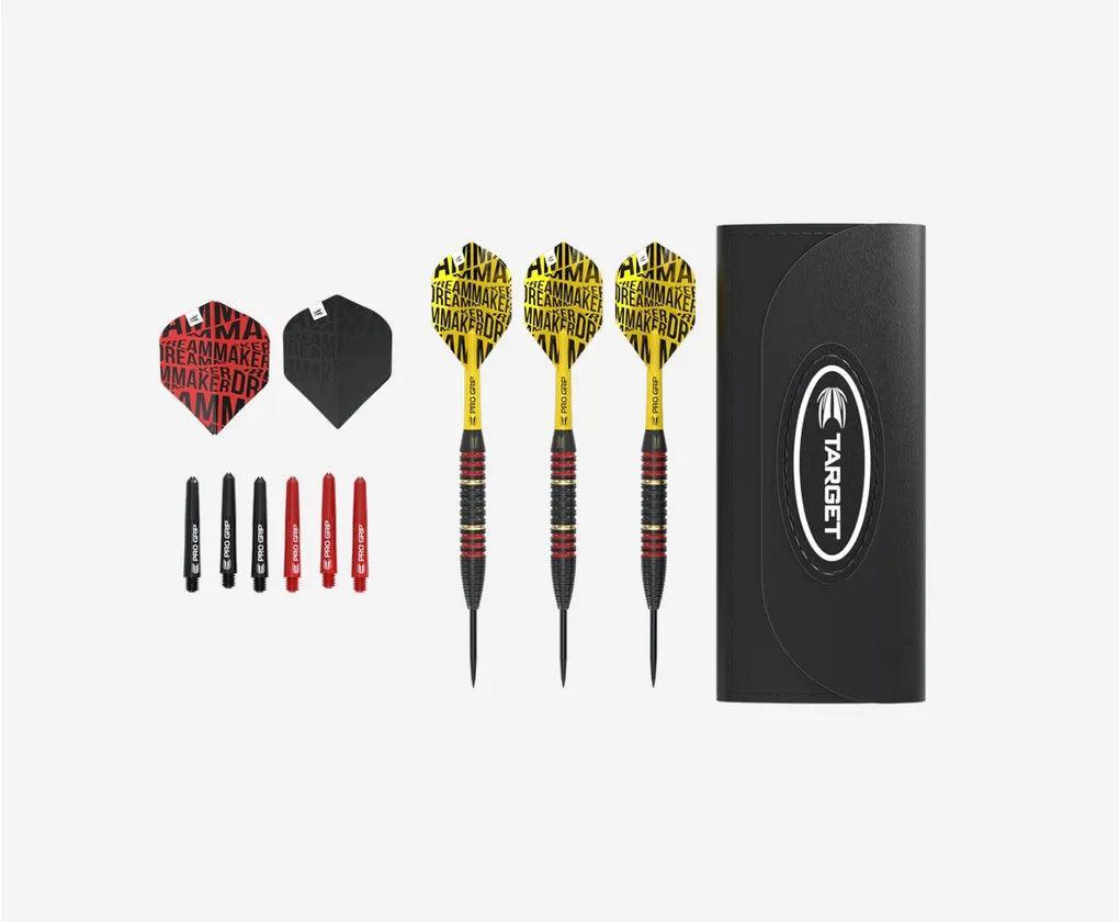 Target - Dimitri Van Den Bergh Brass - Steel Nyíl Szett - Direct Darts - 2