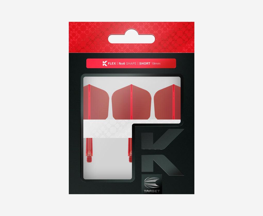 Target - K-Flex - No6 - Piros - Egybe Darts Szár/Toll - Direct Darts - 3