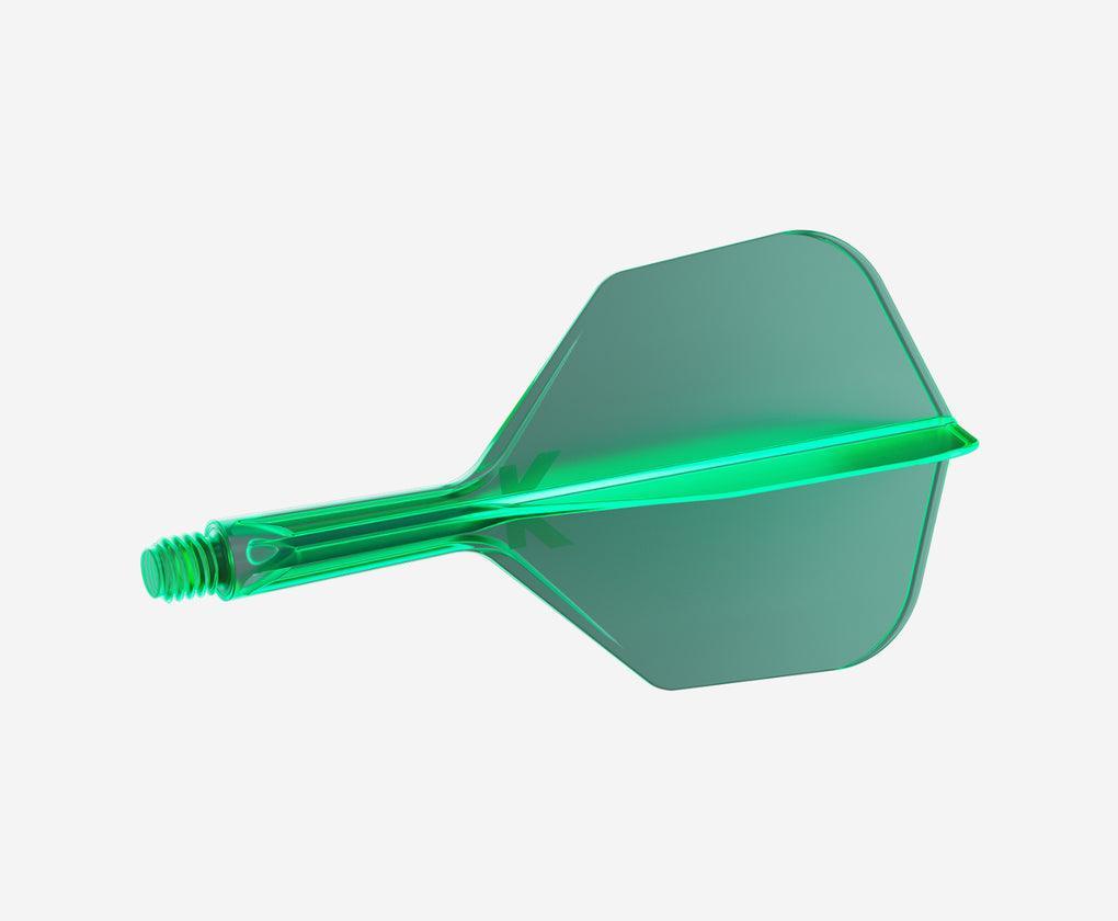 Target - K-Flex - No6 - Zöld - Egybe Darts Szár/Toll - Direct Darts - 1