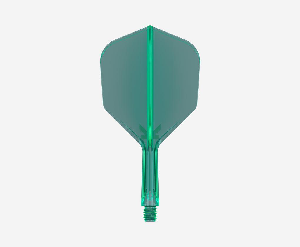Target - K-Flex - No6 - Zöld - Egybe Darts Szár/Toll - Direct Darts - 2