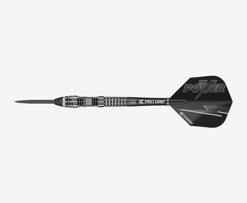 Target - Power 8Zero 4 Fekete - Steel Nyíl Szett - Direct Darts - 2