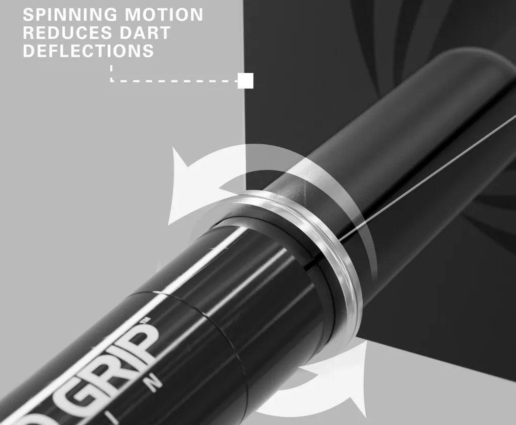 Target - Pro Grip Spin - Fekete - 3 Szett (9 Db) - Darts Szár - Direct Darts - 3