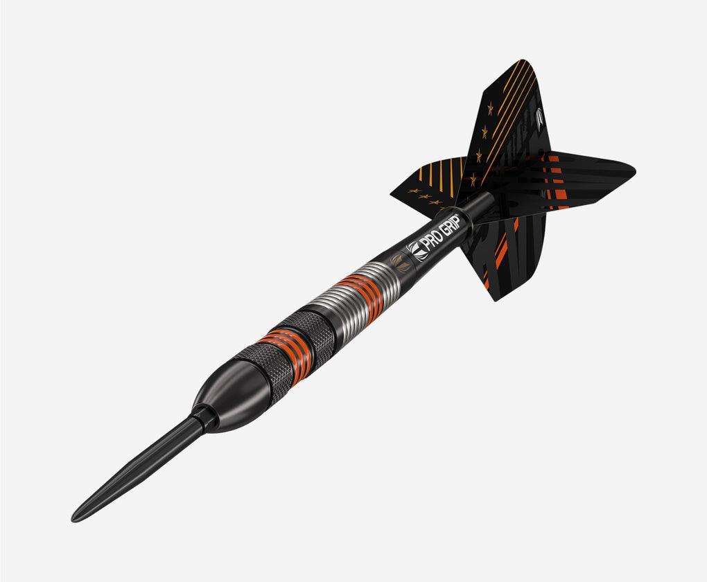 Target - Raymond Van Barneveld Fekete 80% - Steel Nyíl Szett - Direct Darts - 1