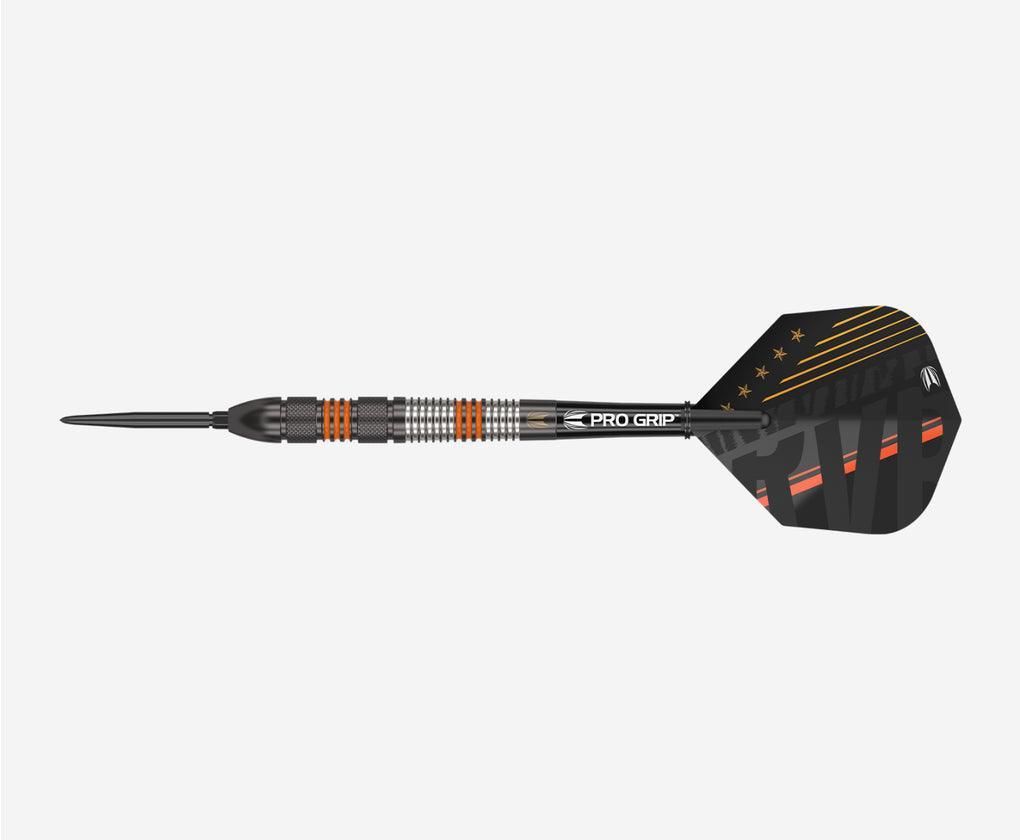 Target - Raymond Van Barneveld Fekete 80% - Steel Nyíl Szett - Direct Darts - 3