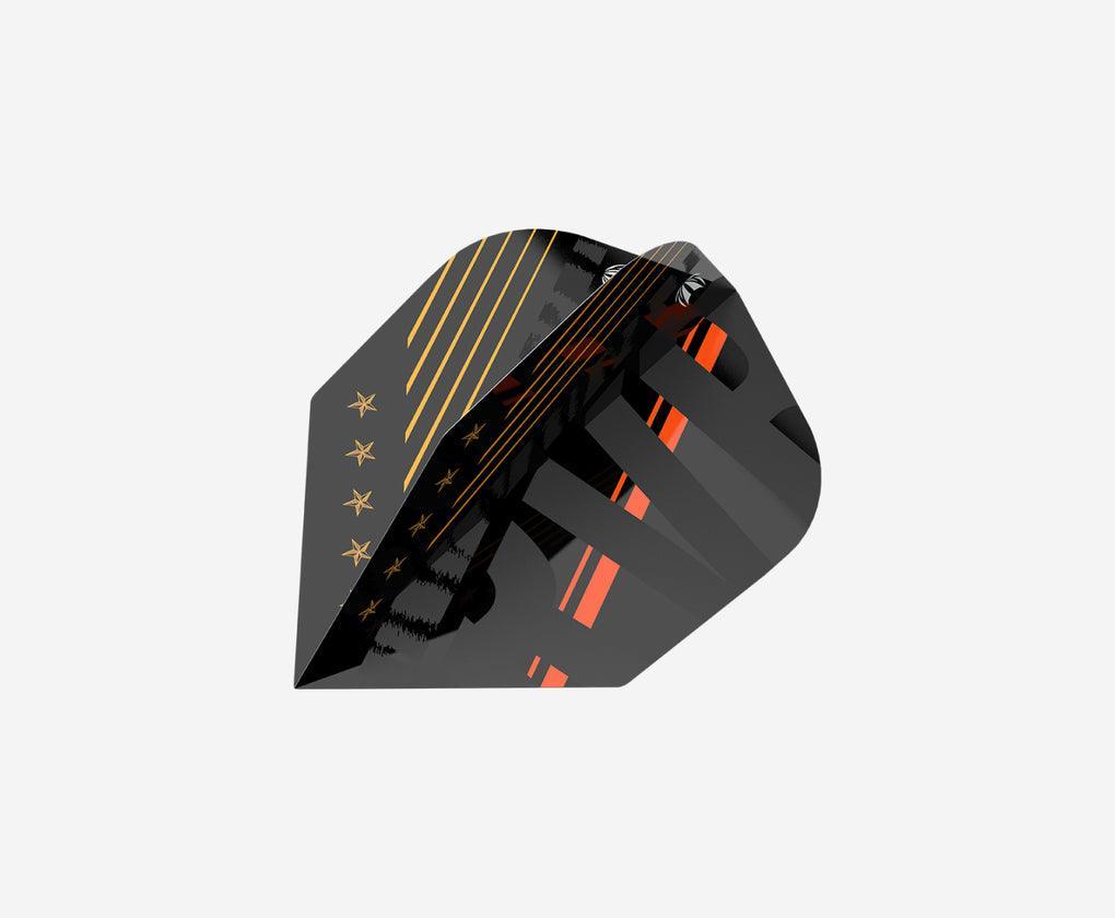 Target - Raymond Van Barneveld - Fekete - No6 - 100 Mikron - Darts Toll - Direct Darts - 1